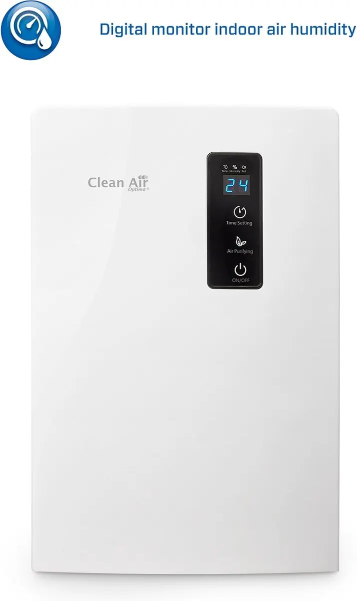 Clean Air Optima CA-703W Luchtontvochtiger 700ml/dag - Wit