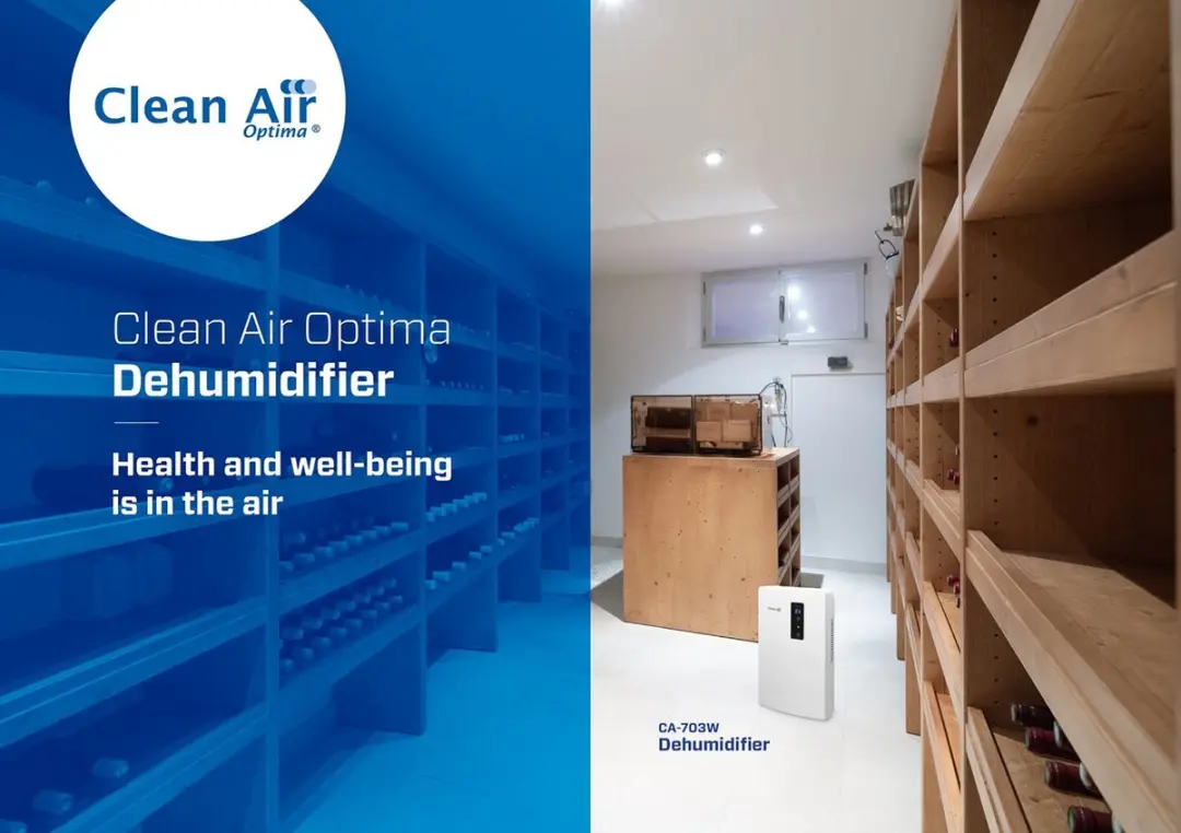 Clean Air Optima CA-703W Luchtontvochtiger 700ml/dag - Wit