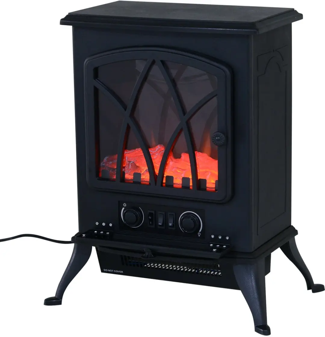 Homcom Elektrokamin L45xB28,5xH54cm