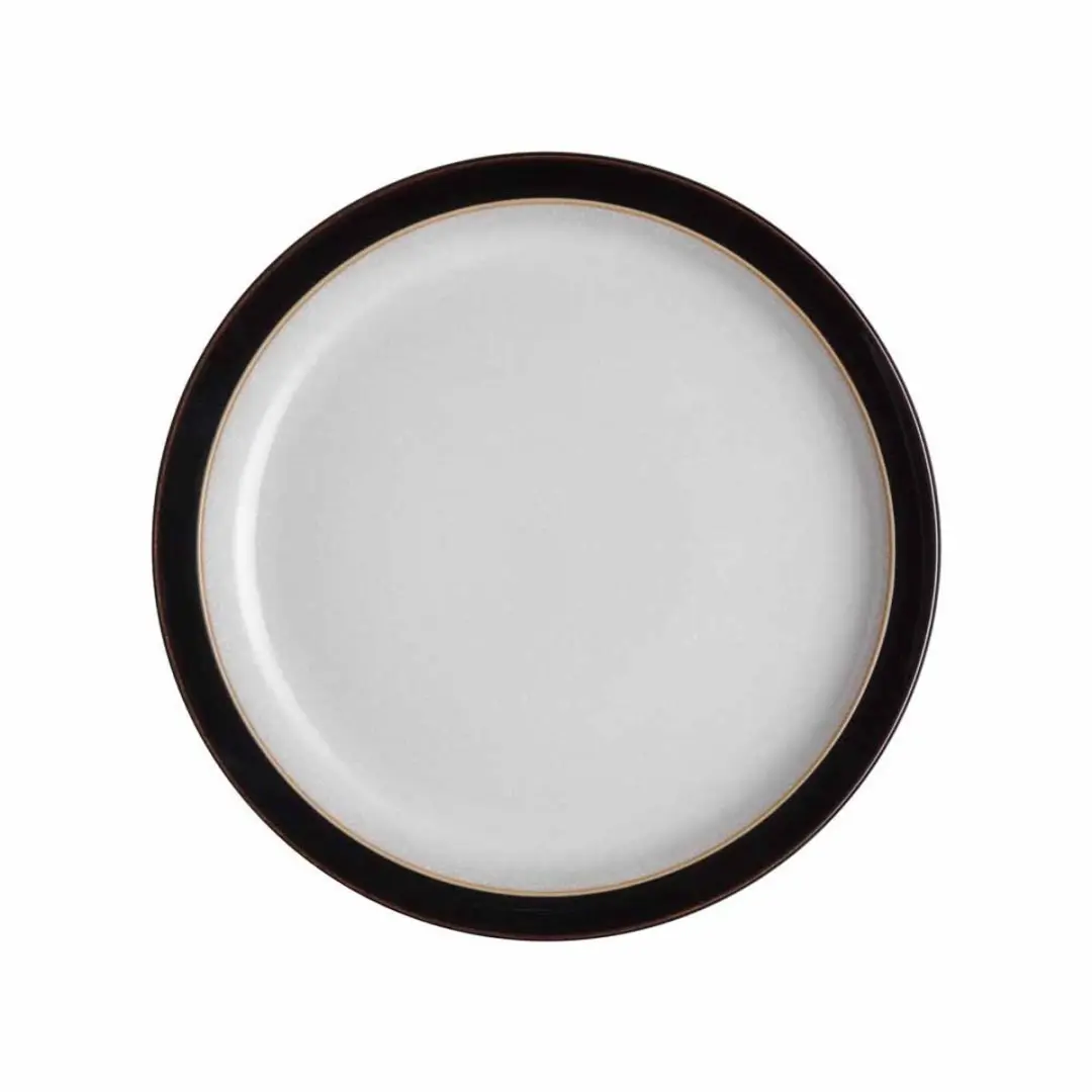 Denby Elements 406048905 Bordenset - 4 Stuks - Zwart/Wit