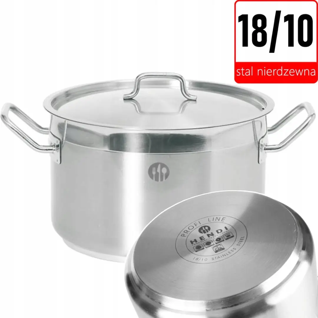 Hendi Profi Line Kookpan RVS 15L - 32cm