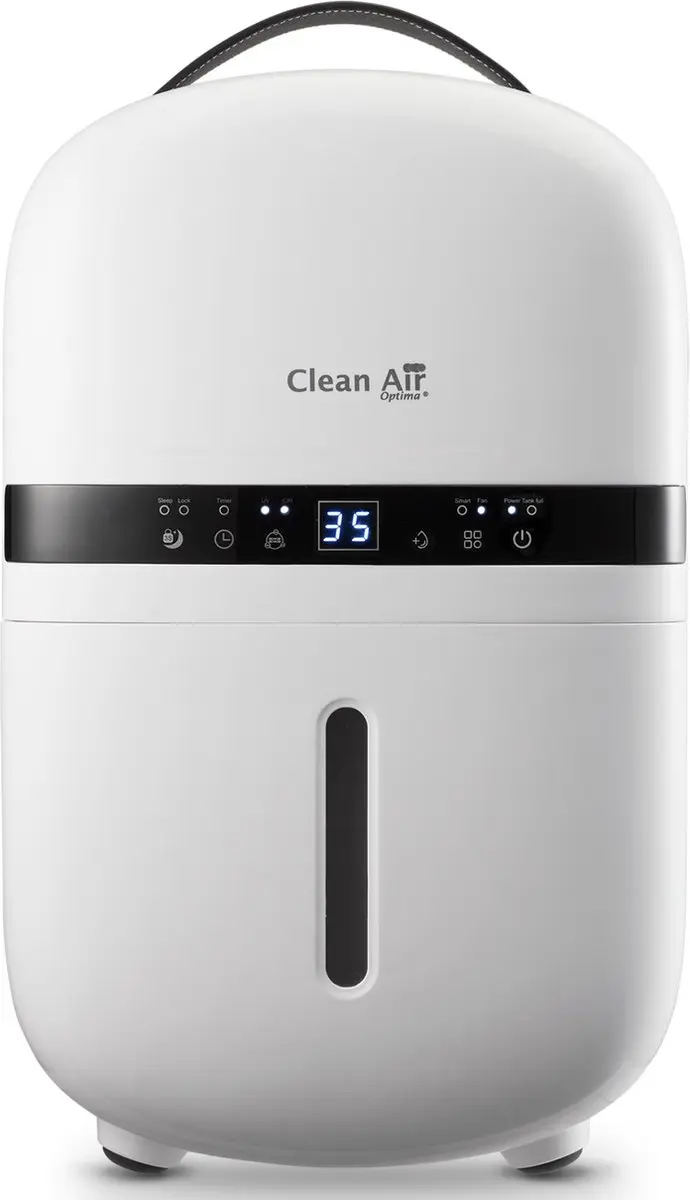 Clean Air Optima CA-702 Smart Luchtontvochtiger & Luchtreiniger 6.5L - 20m² - Wit