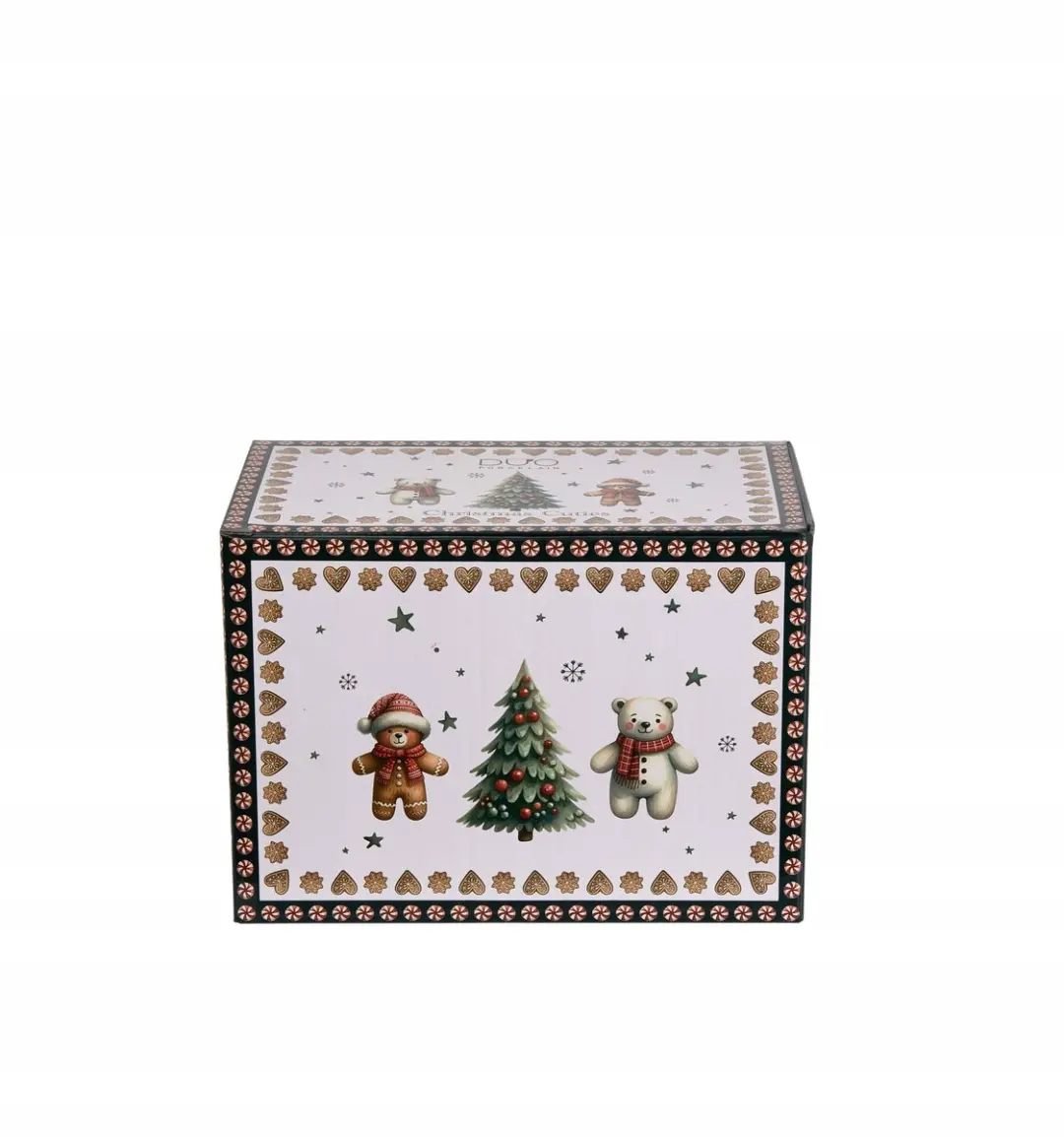 Duo Kerst Mok met Zeef 450ml - Multicolor