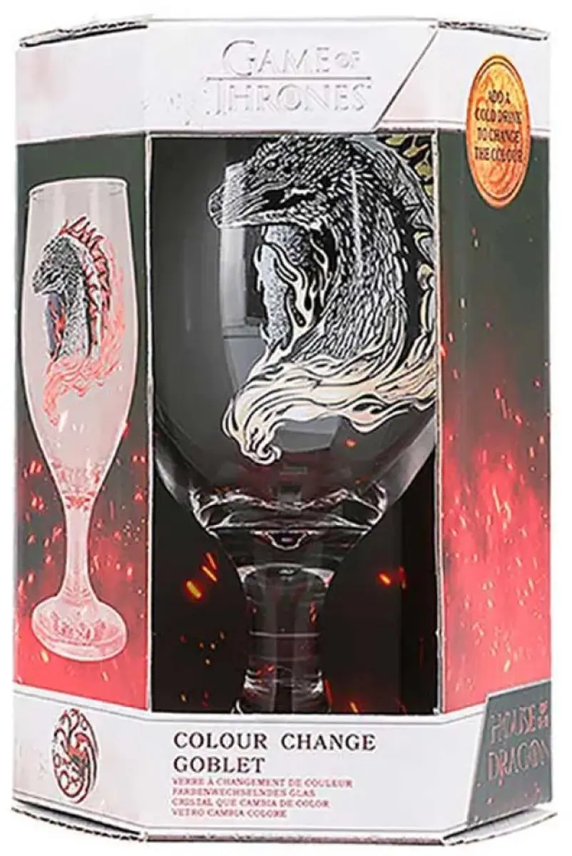 Paladone House of the Dragon Kleurwisselende Beker 350ml - Veelkleurig