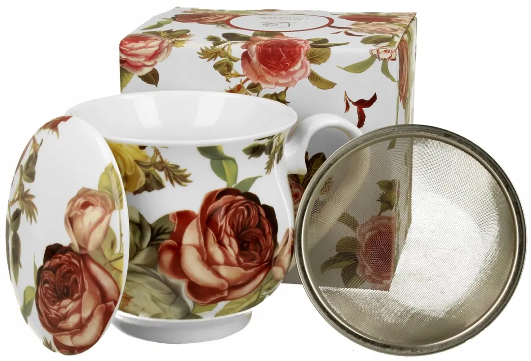 Duo Retro Mok Kasandra Bone China Porselein 530ml