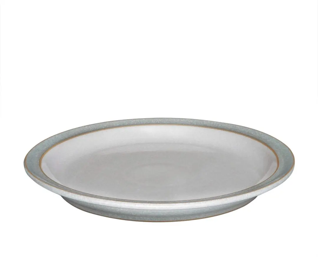 Denby 380048904 Bord - Steengoed - 4 Stuks - Grijs
