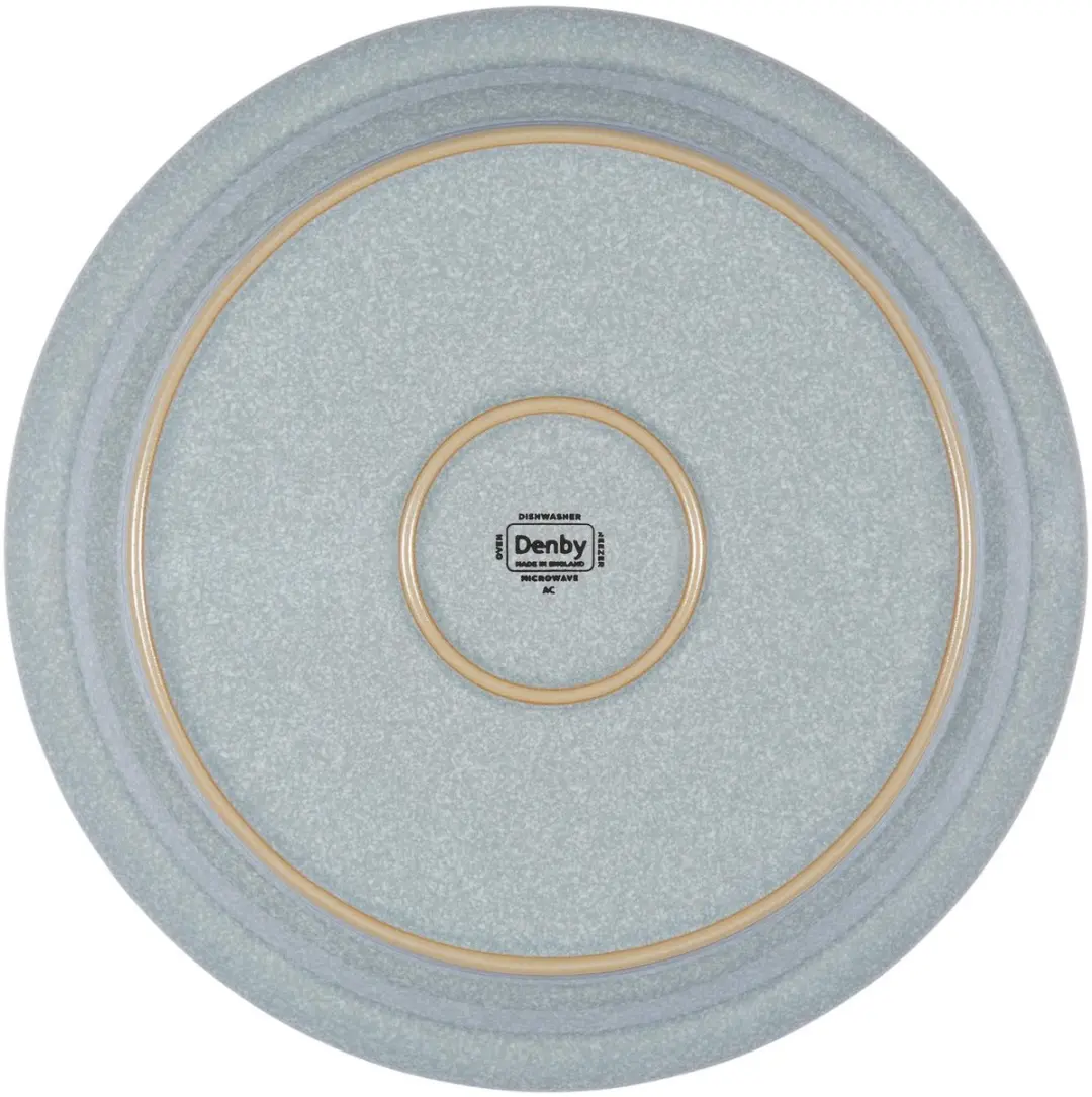 Denby 380048904 Bord - Steengoed - 4 Stuks - Grijs