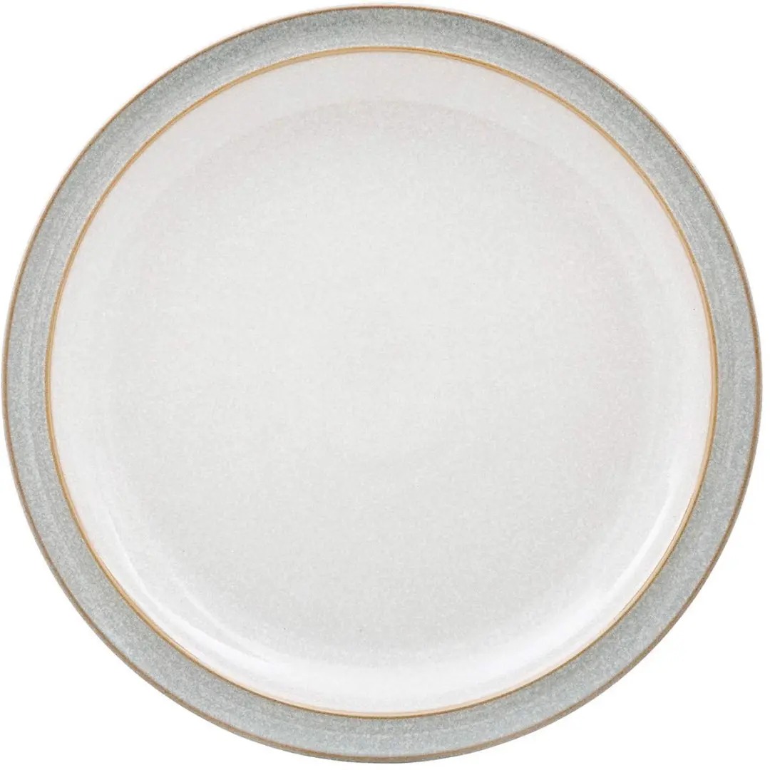 Denby 380048904 Bord - Steengoed - 4 Stuks - Grijs