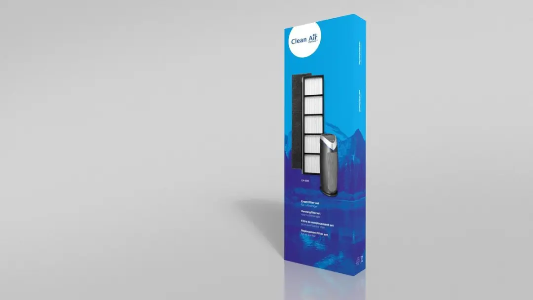 Clean Air Optima CA-506 Filterset - 2 Stuks - Zwart/Wit