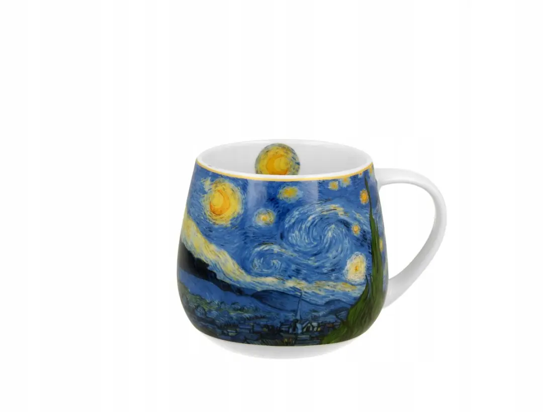 Duo Van Gogh Sterrennacht Mok 430ml - Blauw Keramiek
