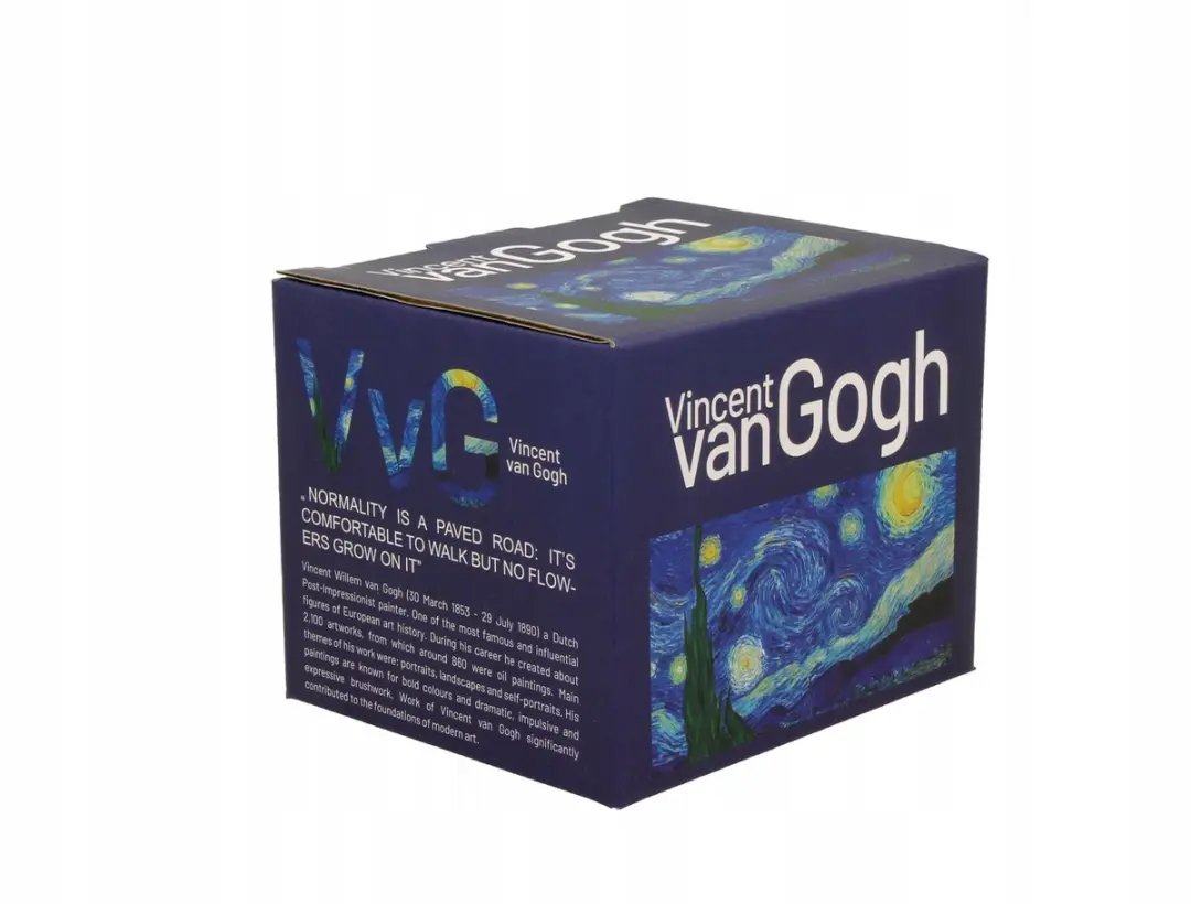 Duo Van Gogh Sterrennacht Mok 430ml - Blauw Keramiek