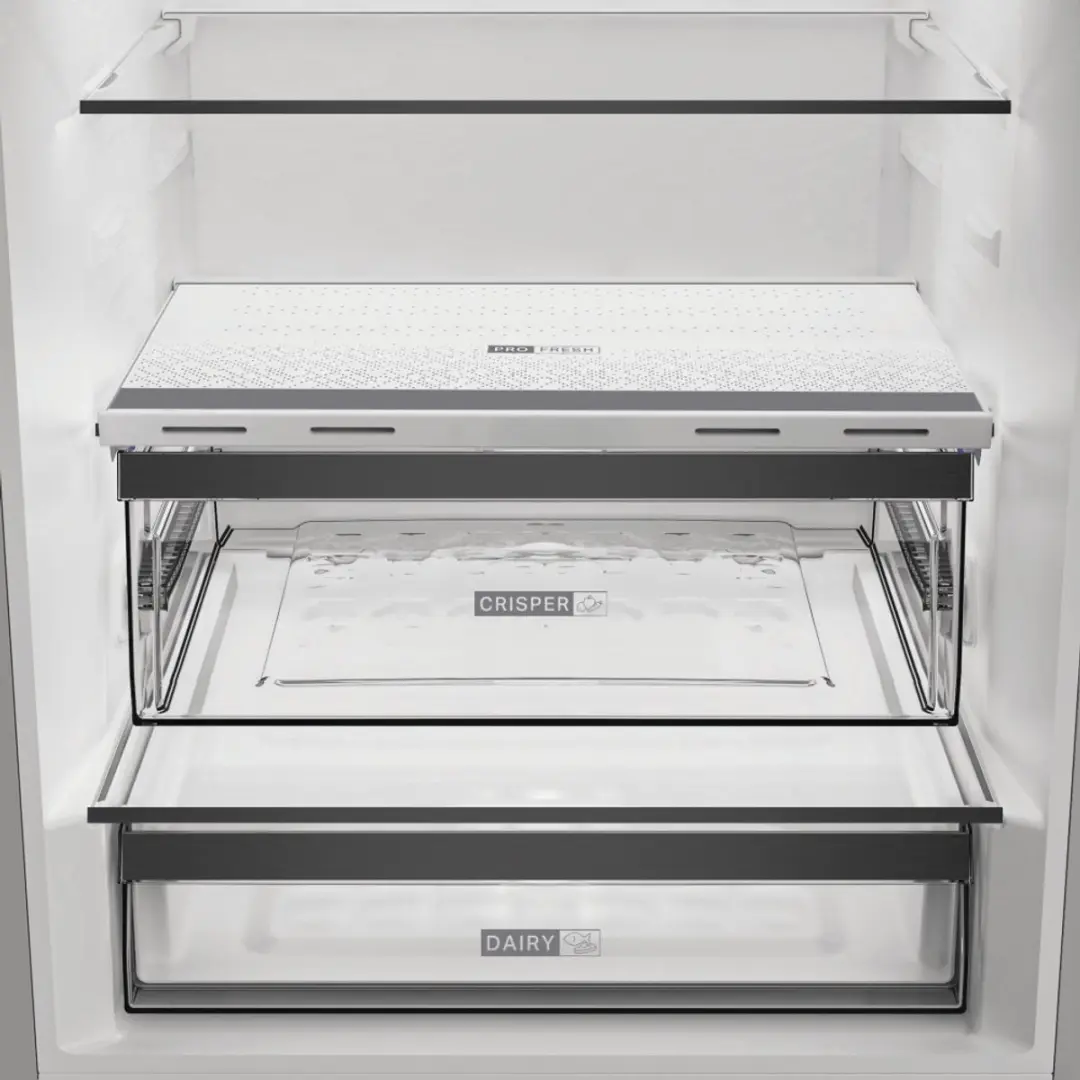 Whirlpool WHK2 6493 X5E Combi-koelkast 490L - Vrijstaand - Roestvrijstaal
