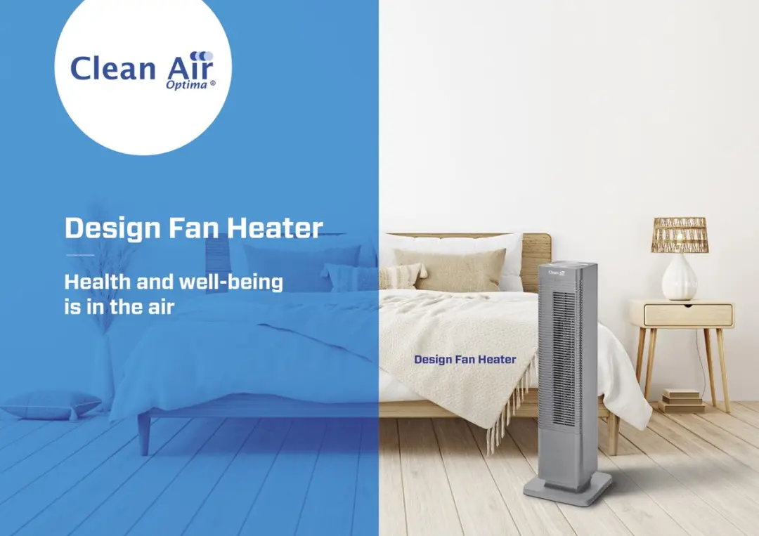 Clean Air Optima CA-904G Smart Ventilator - Verwarmt & Koelt 2000W - Grijs - afbeelding 6 van 6