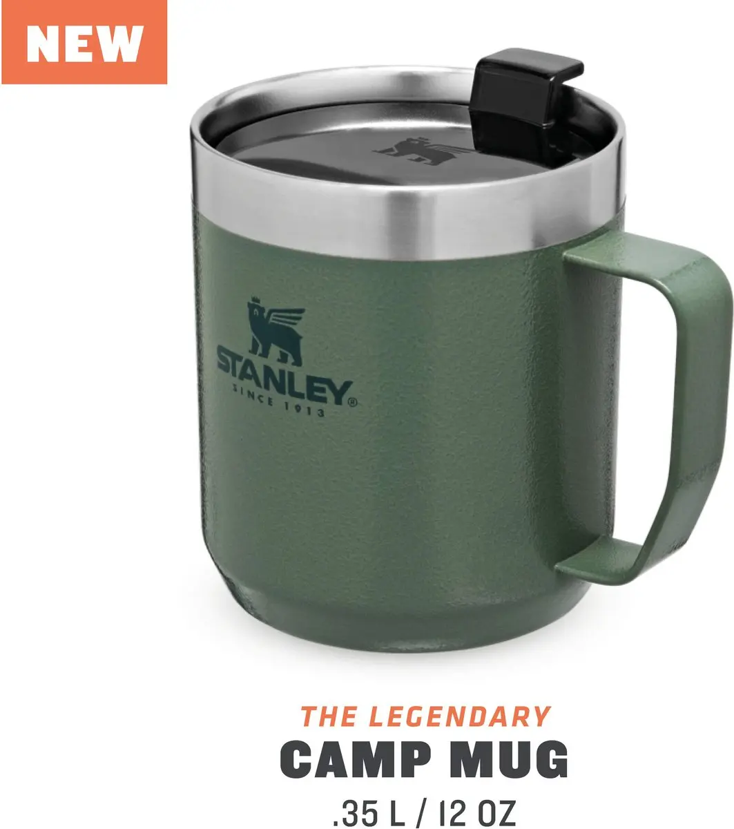 Stanley Classic Legendary Thermosfles 1L - Hammertone Groen