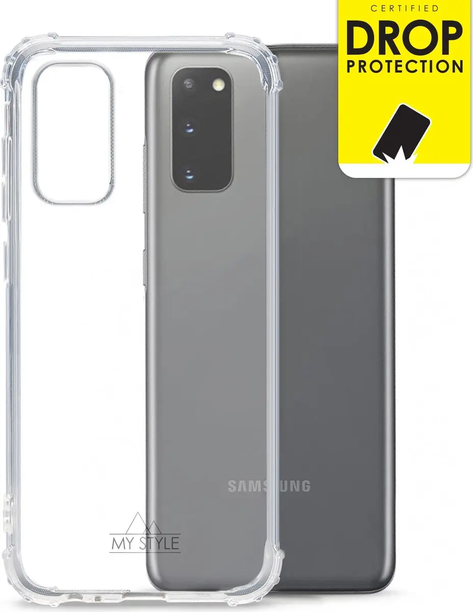My Style MSPFCS1054 Telefoonhoesje - Samsung Galaxy S20 - Transparant