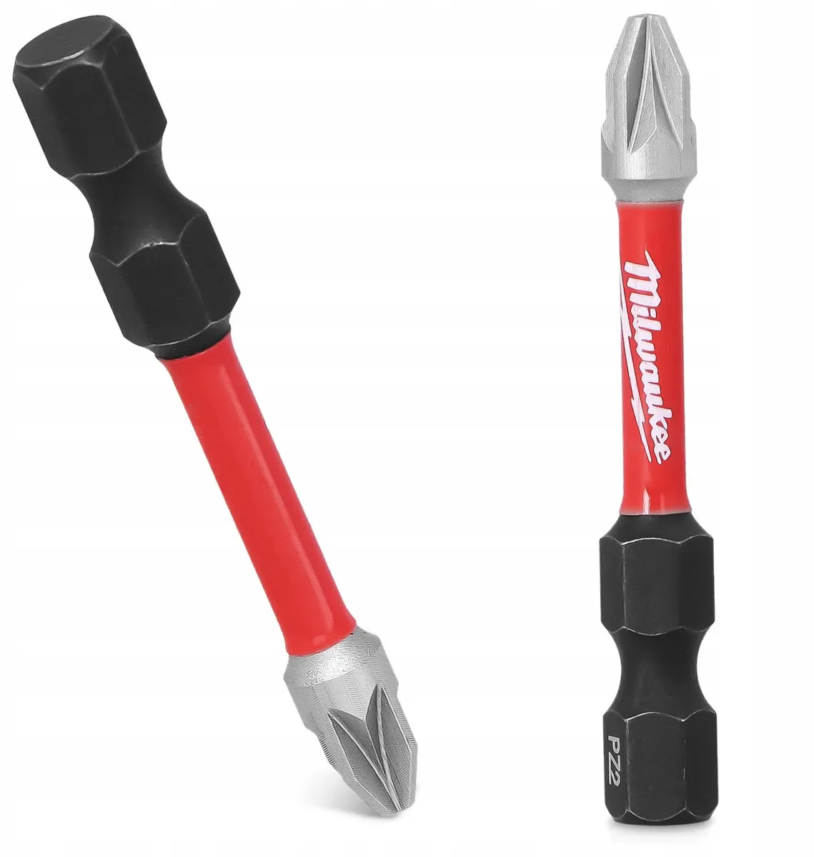 Milwaukee PZ2 Impact Bits 50mm Magnetisch - 2 Stuks