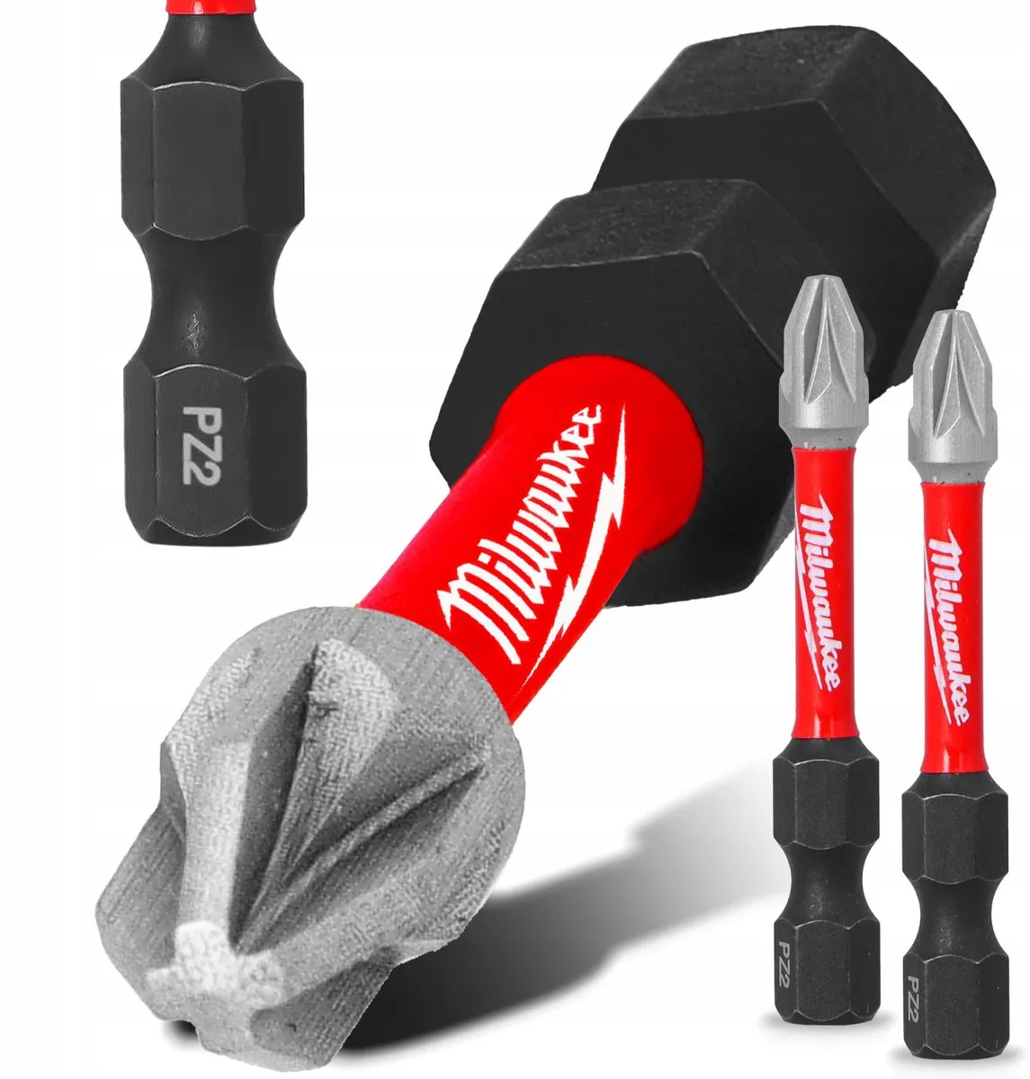 Milwaukee PZ2 Impact Bits 50mm Magnetisch