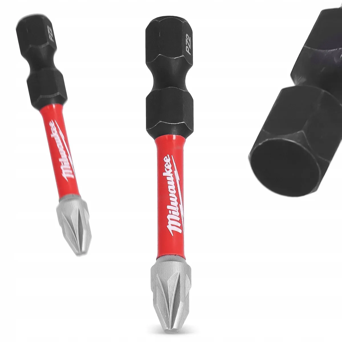 Milwaukee PZ2 Impact Bits 50mm Magnetisch - 2 Stuks