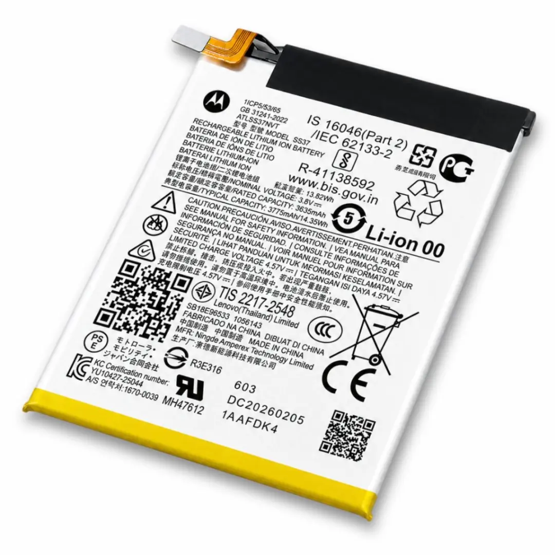 Motorola Razr 70 Ultra SS37 Batterij 3775mAh - Grijs