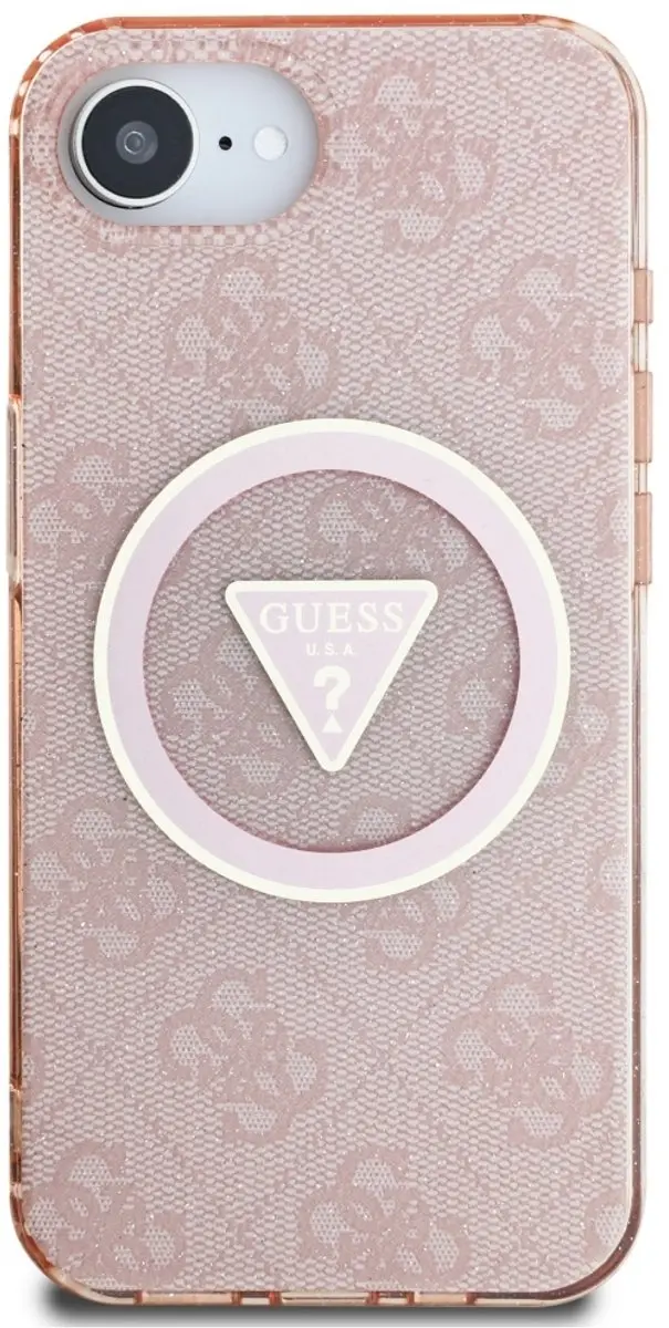 GUESS MagSafe Hoesje iPhone 16 - Roze - GUE4579