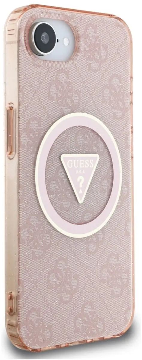 GUESS MagSafe Hoesje iPhone 16 - Roze - GUE4579