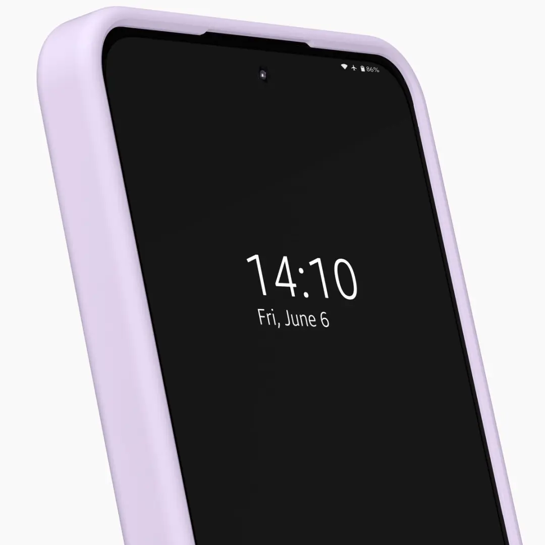 iDeal of Sweden Silicone Hoesje A57 IDSICMS-A57-609 - Lavender Milk