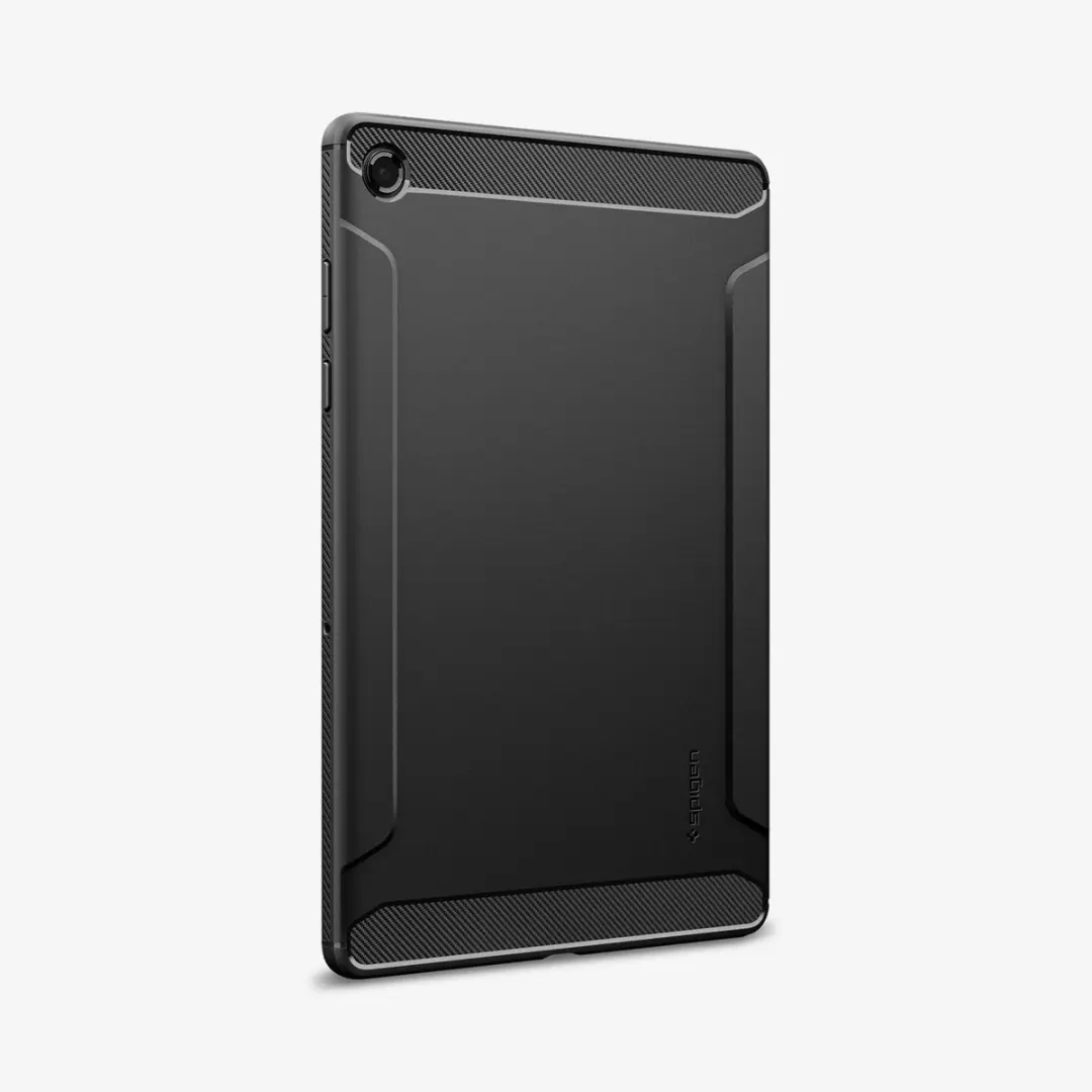 Spigen Rugged Armor ACS10463 Hoesje - Samsung Galaxy Tab A11 Plus - Matte Zwart
