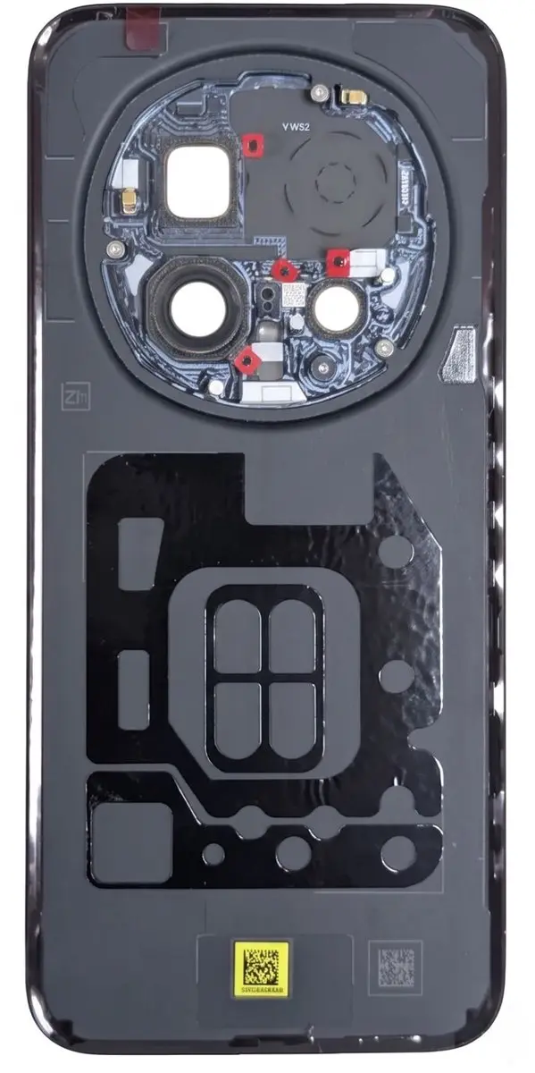 Honor Magic 8 Pro Batterijklep Vervanging - 0235ASBX - Zwart