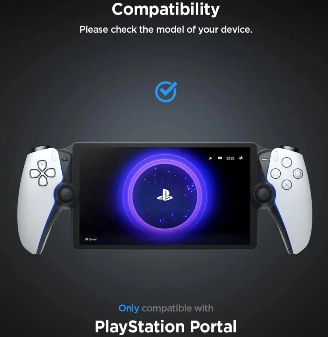 Spigen Thin Fit Hoesje PlayStation Portal - Zwart