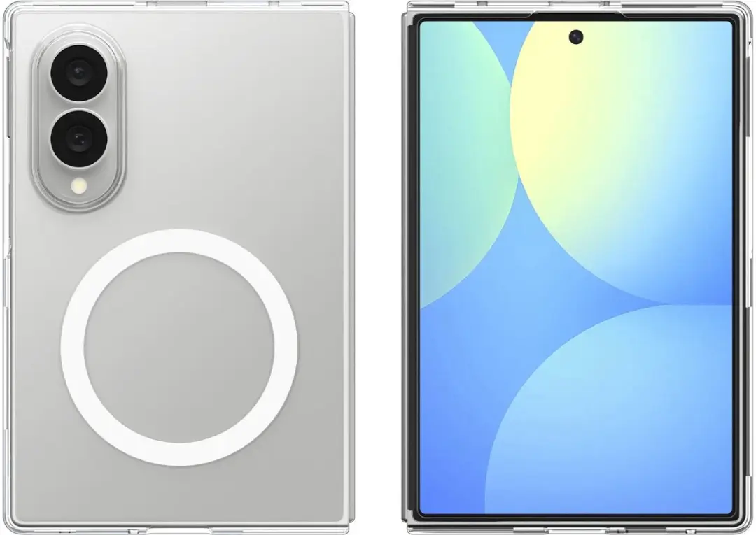 Spigen Air Skin Hoesje ACS11952 - Samsung Galaxy Z Fold8 - Clear Wit