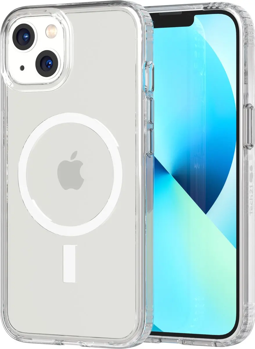 Tech21 Evo Clear iPhone 13 Hoesje