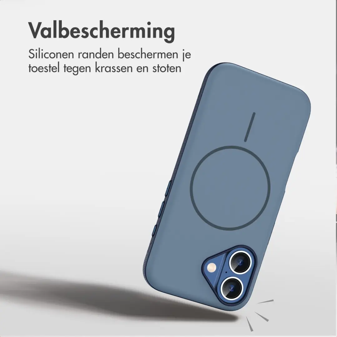 Imoshion Hoesje iPhone 16 - Donkerblauw MagSafe