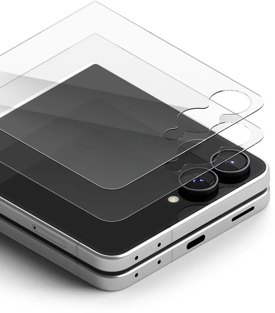 Ringke Cover Display Pro Samsung Galaxy Z Flip8 - 9H Glas - 2 Stuks