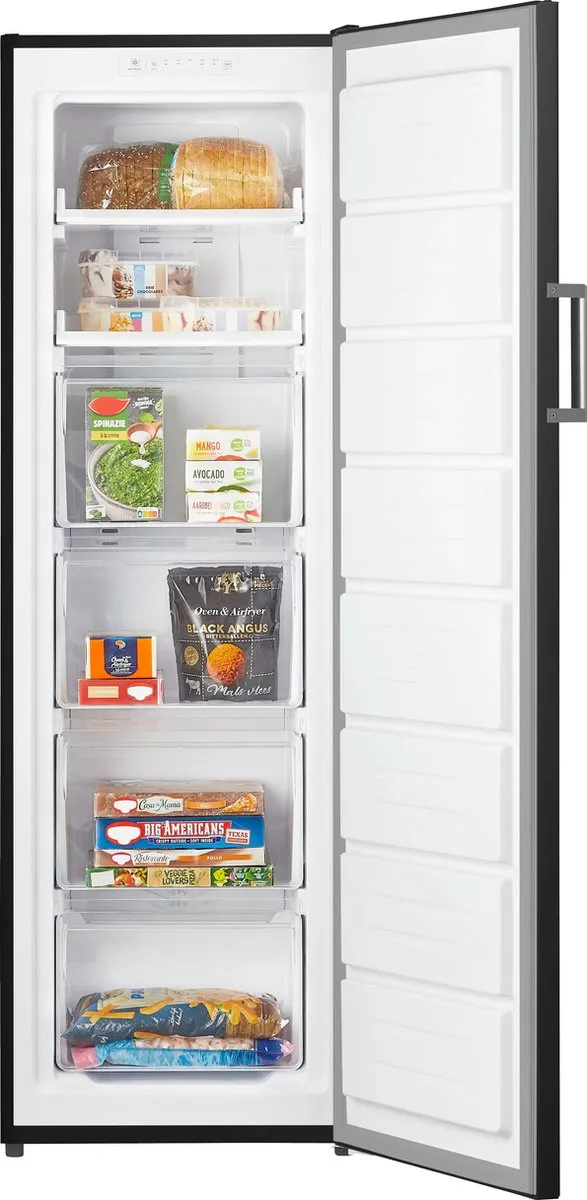 Inventum VR1682B Diepvrieskast 204L - 6 Lades - Zwart - afbeelding 6 van 6