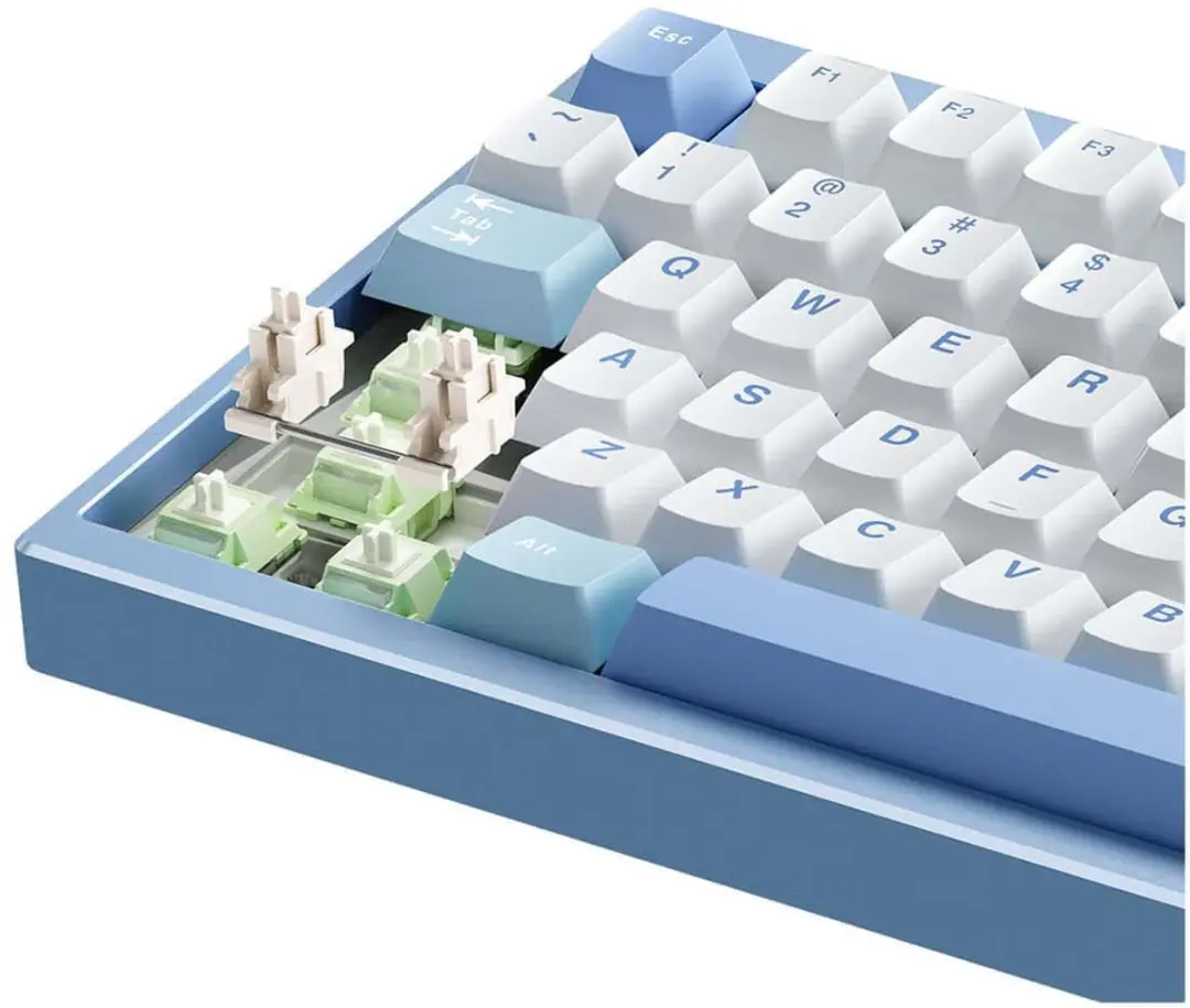 MCHOSE GX87 Lite Mechanisch Gaming Toetsenbord - Blauw
