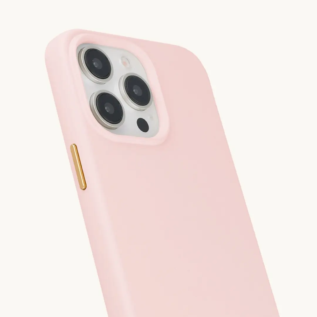 Selencia Hoesje iPhone 13 Pro MagSafe - Sorbet Pink