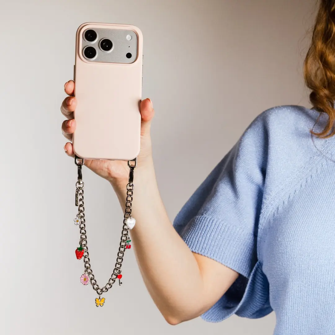Selencia Hoesje iPhone 13 Pro MagSafe - Sorbet Pink - afbeelding 6 van 6