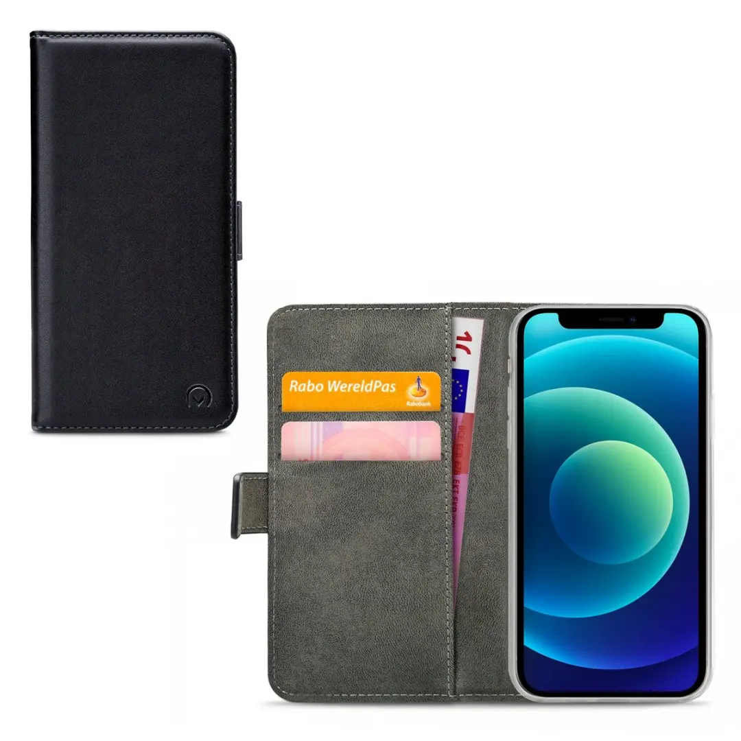 Mobilize Classic Gelly Wallet Hoesje iPhone 12 Mini - 2 Pasjes - Zwart