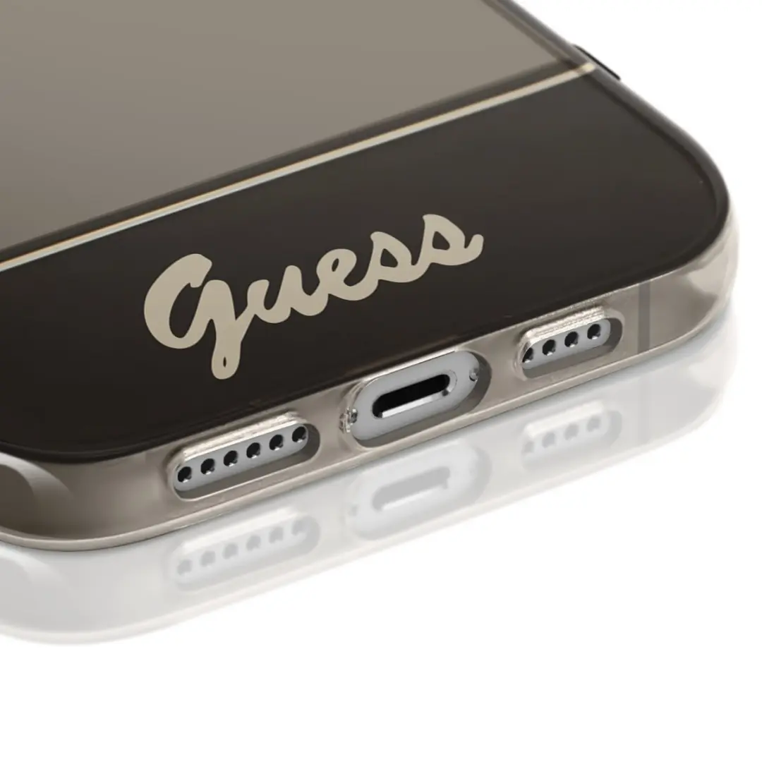 Guess Hoesje iPhone 14 Pro Max 3666339064198 - Doorzichtig - Zwart - afbeelding 6 van 6