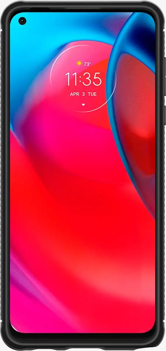 Spigen Rugged Armor Telefoonhoesje - Motorola Moto G Stylus 5G - Transparent