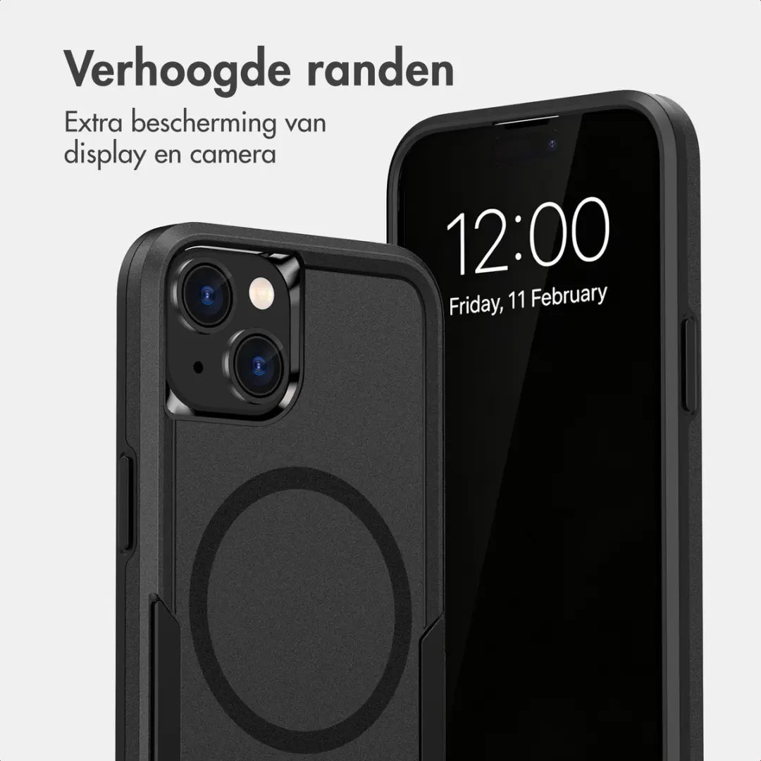 Imoshion Hoesje iPhone 15 - MagSafe - Zwart