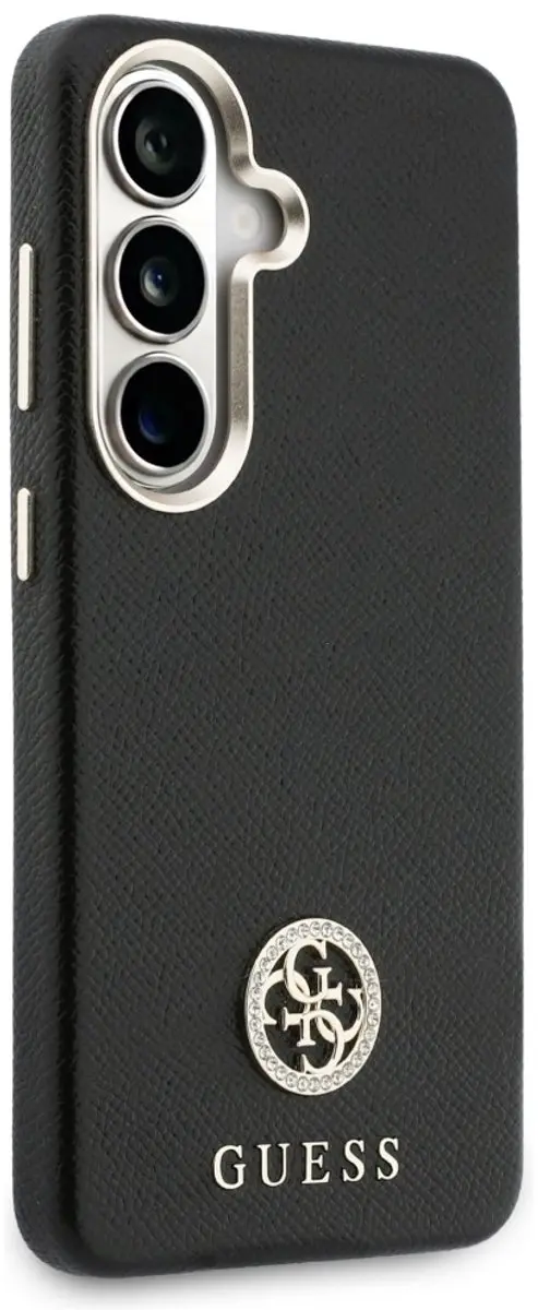 GUESS Hoesje met Strass-logo - Samsung Galaxy S26 MagSafe - Transparent - 3666339613396