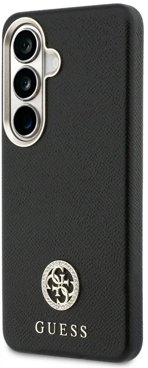 GUESS Hoesje met Strass-logo - Samsung Galaxy S26 MagSafe - Transparent - 3666339613396
