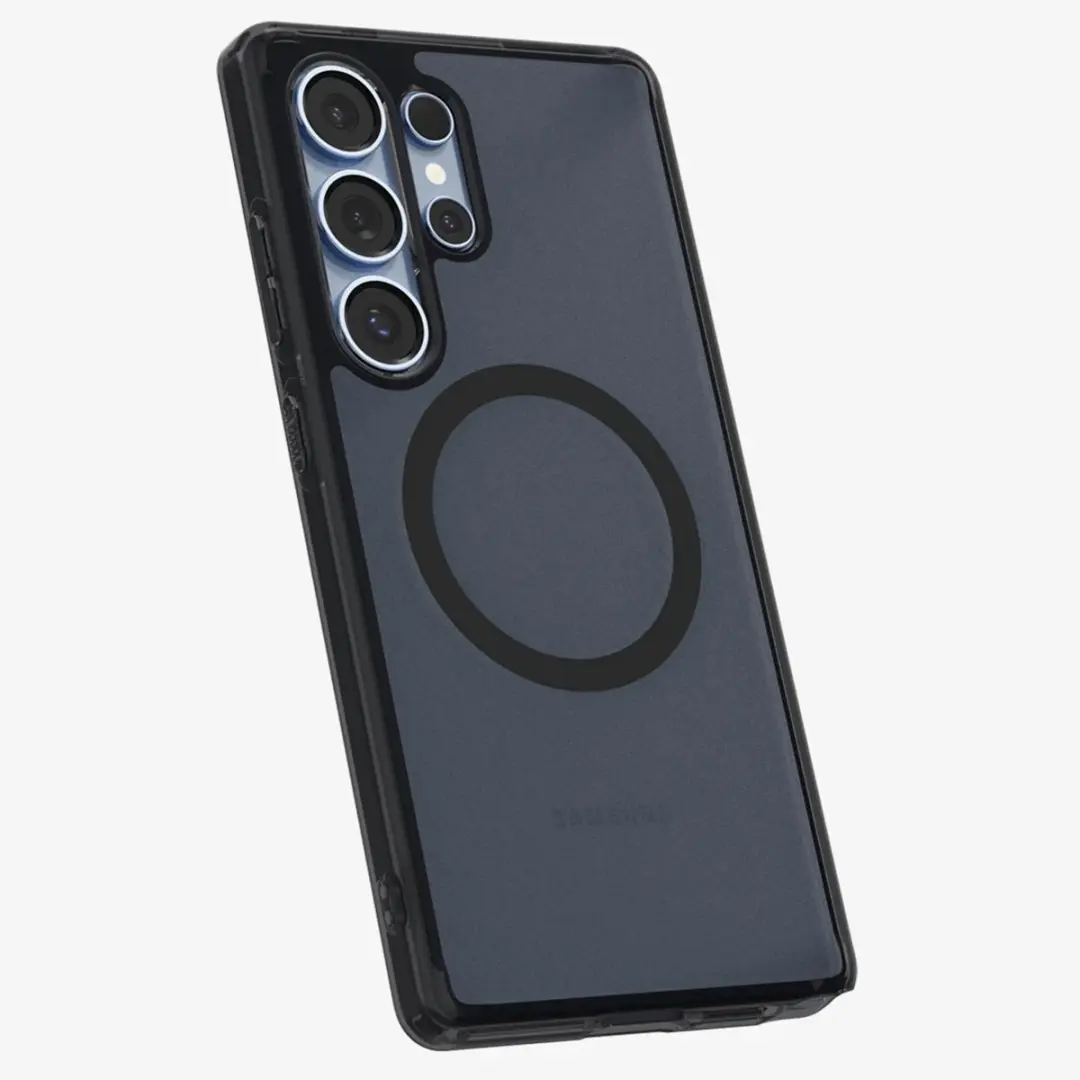 Spigen Ultra Hybrid MagFit ACS08960 Hoesje - Samsung Galaxy S25 Ultra - Frost Zwart