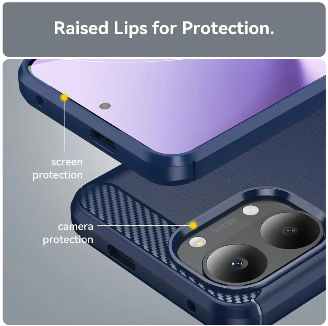 Selected TPU Hoesje Xiaomi Poco X8 Pro - Blauw - afbeelding 6 van 6