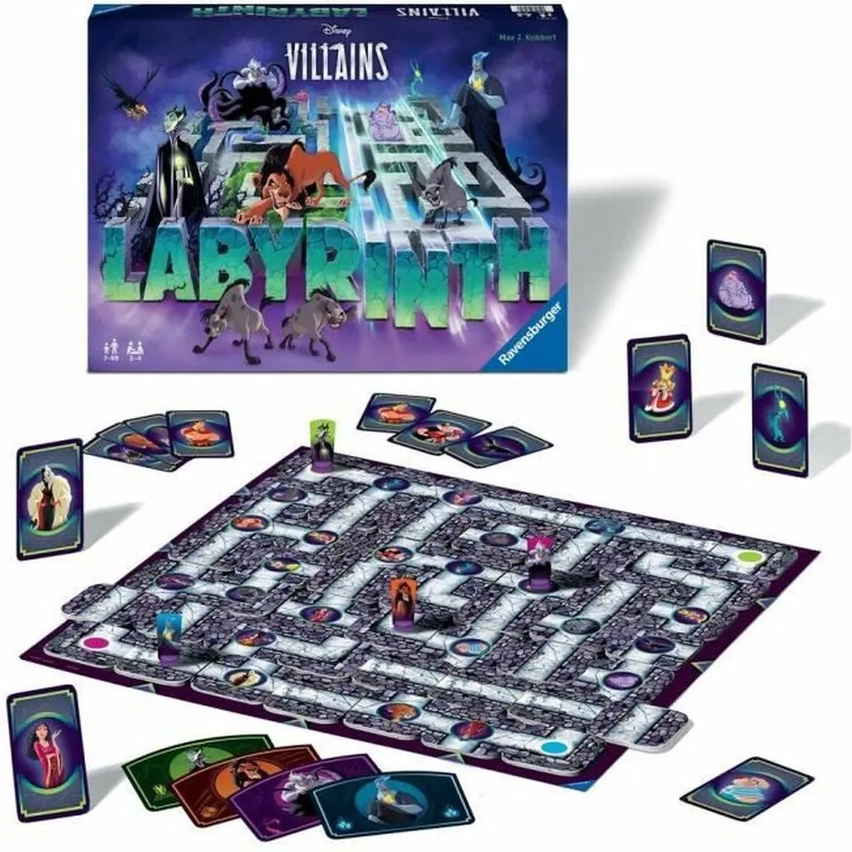 Ravensburger Disney Villains Labyrinth - Bordspel 272716 - afbeelding 6 van 6