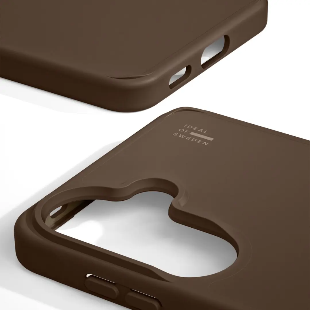 iDeal of Sweden Silicone Hoesje Samsung Galaxy A37 - Mocha Mousse - IDSICMS-A37-562
