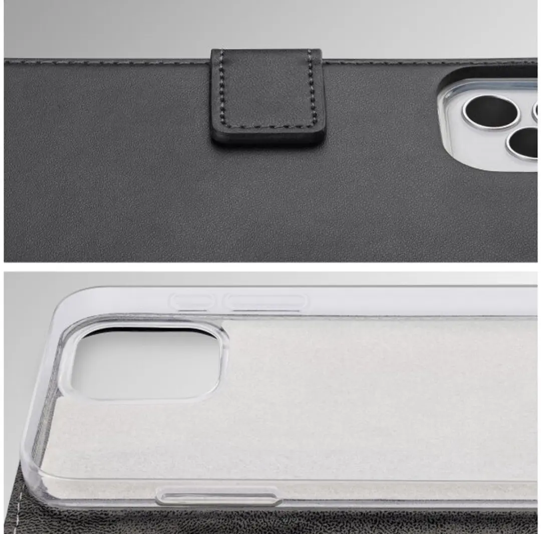 Mobilize Classic Gelly Wallet Book Case iPhone 17/18 Pro - Zwart