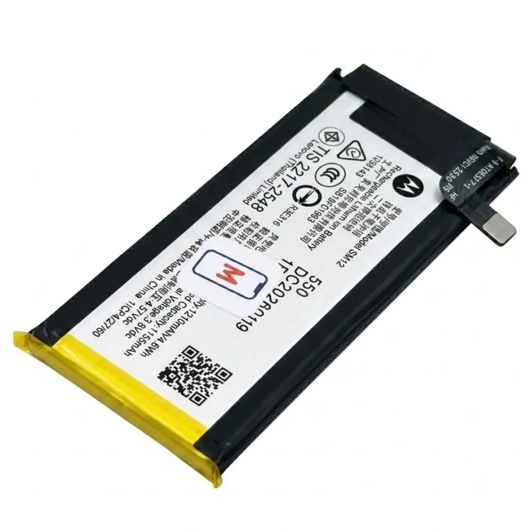 Motorola Razr 70 SM12 Secundaire Batterij 1210mAh - Zwart/Wit