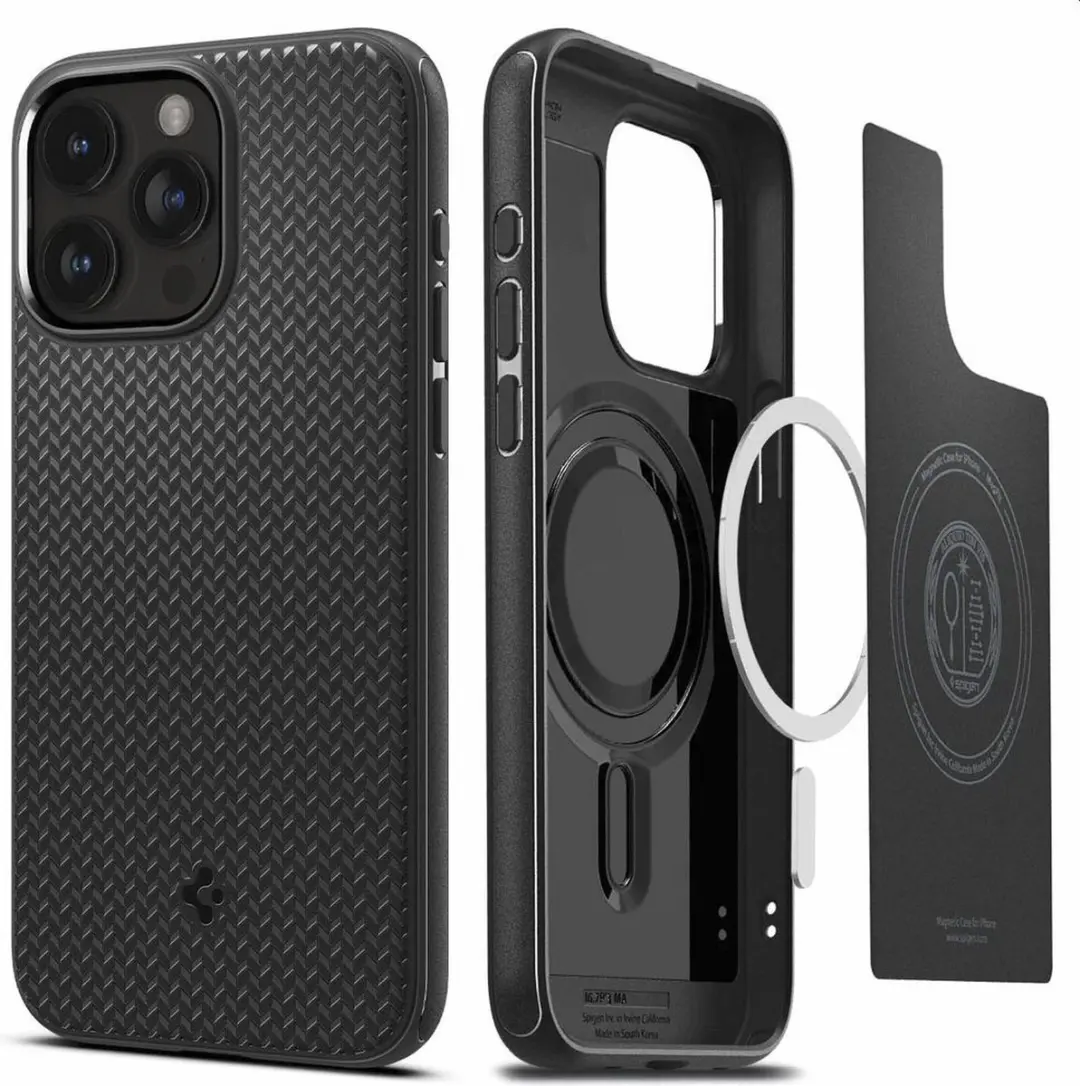 Spigen Mag Armor ACS06736 iPhone 15 Pro Hoesje - Zwart